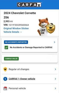 2024 Chevrolet Corvette Z06