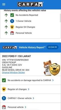 2022 Ford F-150 Lariat