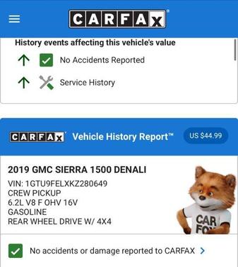 2019 GMC Sierra 1500 Denali