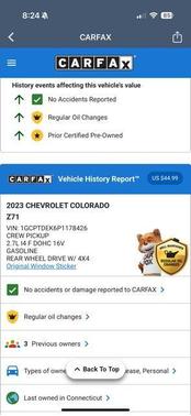 2023 Chevrolet Colorado Z71