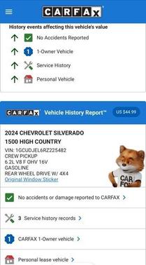 2024 Chevrolet Silverado 1500 High Country