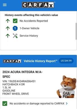 2024 Acura Integra A-Spec