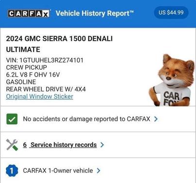 2024 GMC Sierra 1500 Denali Ultimate