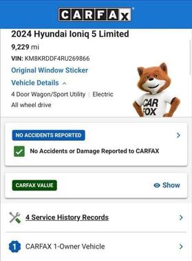 Gray 2024 Hyundai IONIQ 5 Limited