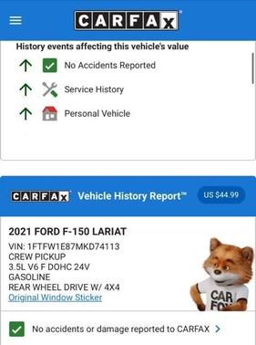 2021 Ford F-150 Lariat