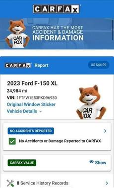 Race Red 2023 Ford F-150 XL