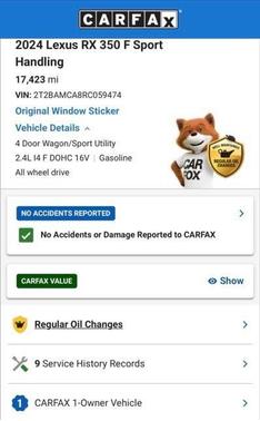 Caviar 2024 Lexus RX 350 F SPORT Handling