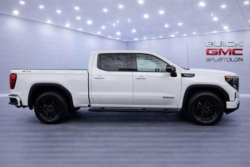 Summit White 2025 GMC Sierra 1500 Elevation