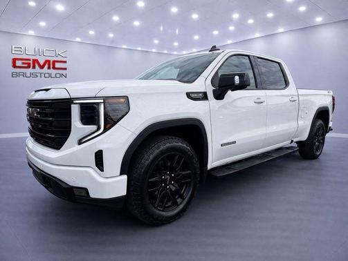 Summit White 2025 GMC Sierra 1500 Elevation