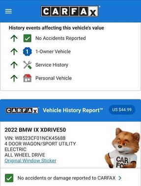 2022 BMW iX xDrive50