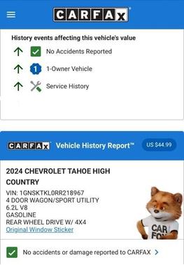 2024 Chevrolet Tahoe High Country