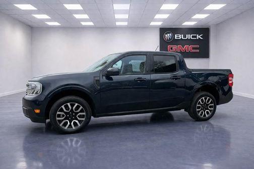 Blue Metallic 2023 Ford Maverick Lariat