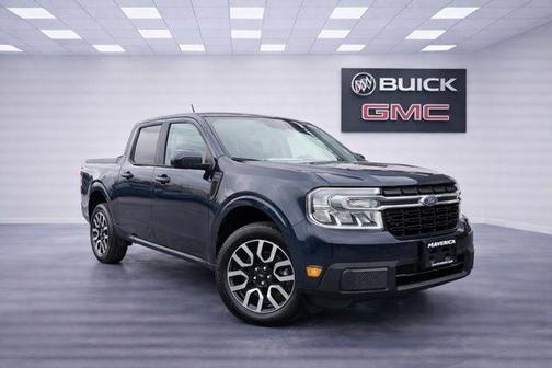 Blue Metallic 2023 Ford Maverick Lariat