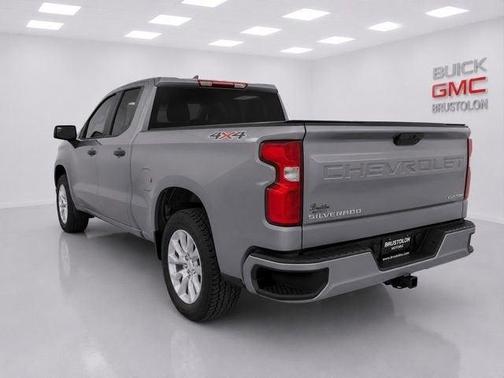 Satin Steel Metallic 2019 Chevrolet Silverado 1500 Custom