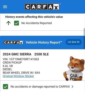 2024 GMC Sierra 2500 SLE