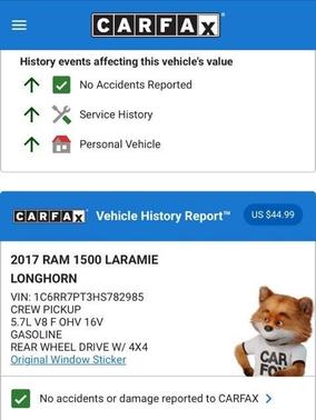 2017 RAM 1500 Longhorn