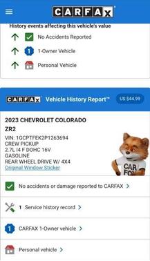 2023 Chevrolet Colorado ZR2