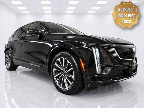 Stellar Black Metallic 2024 Cadillac LYRIQ Sport