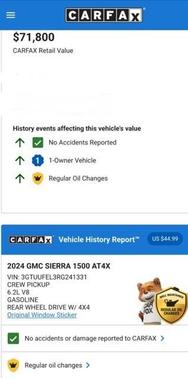 2024 GMC Sierra 1500 AT4X
