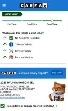 2025 Hyundai IONIQ 5 SEL