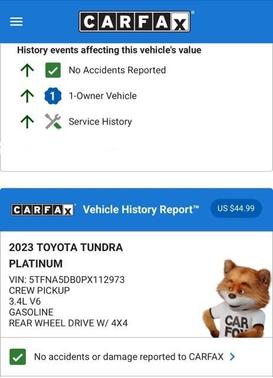 2023 Toyota Tundra Platinum