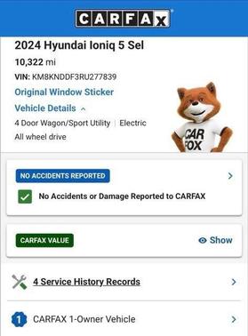 Teal 2024 Hyundai IONIQ 5 SEL