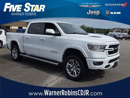 Bright White Clearcoat 2021 RAM 1500 Laramie