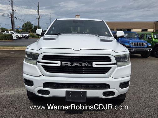 Bright White Clearcoat 2021 RAM 1500 Laramie
