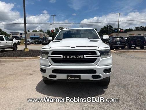 Bright White Clearcoat 2021 RAM 1500 Laramie