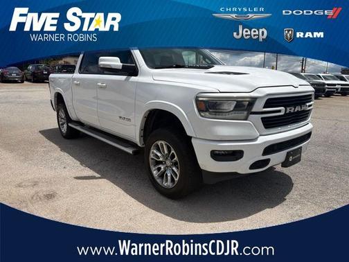 Bright White Clearcoat 2021 RAM 1500 Laramie