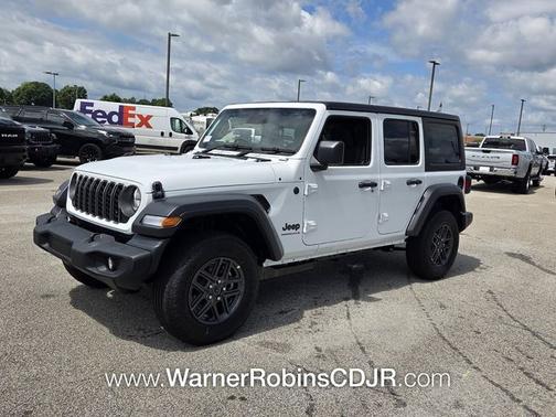 Bright White Clearcoat 2026 Jeep Wrangler Sport RHD