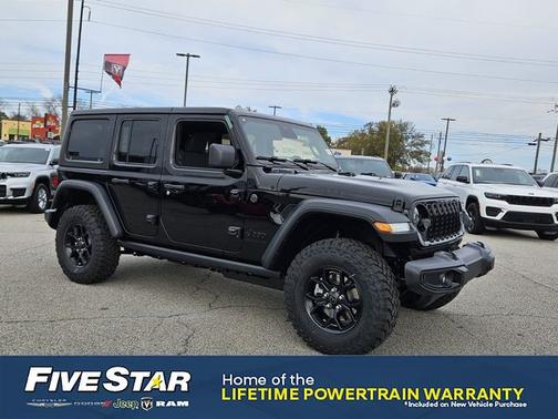 Black Clearcoat 2026 Jeep Wrangler Willys
