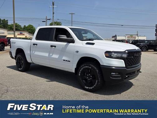 Bright White Clearcoat 2026 RAM 1500 Warlock