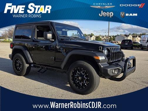 Black Clearcoat 2022 Jeep Wrangler Sport