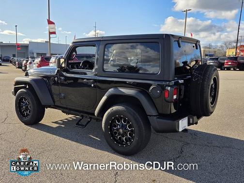 Black Clearcoat 2022 Jeep Wrangler Sport