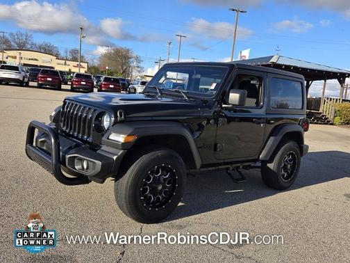 Black Clearcoat 2022 Jeep Wrangler Sport