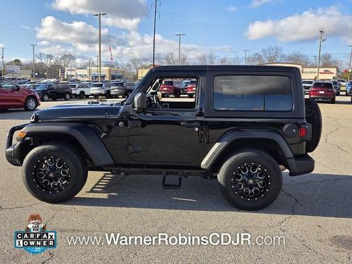 Black Clearcoat 2022 Jeep Wrangler Sport
