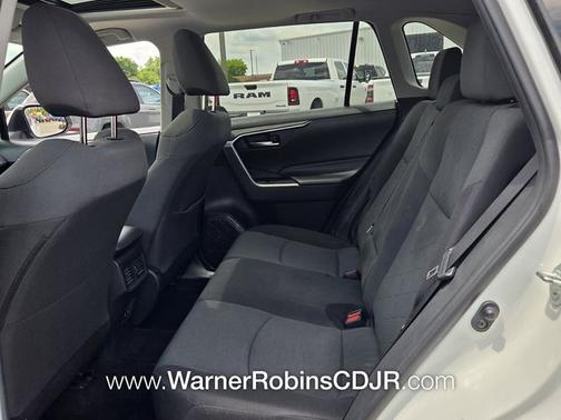 Super White 2019 Toyota RAV4 XLE