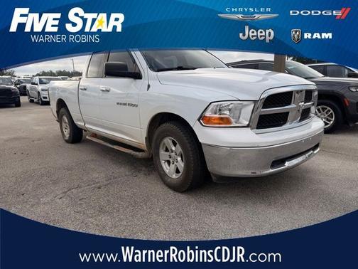 Bright White 2012 RAM 1500 SLT