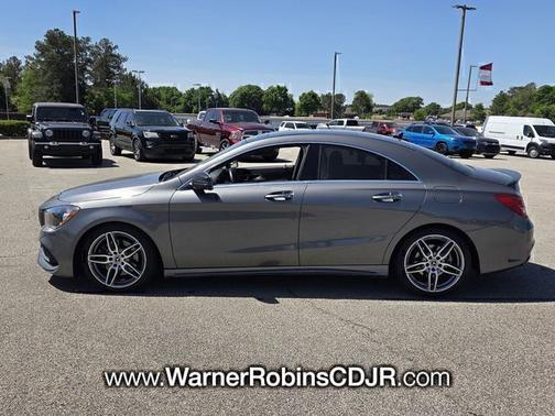 Gray Metallic 2018 Mercedes-Benz CLA 250 CLA 250