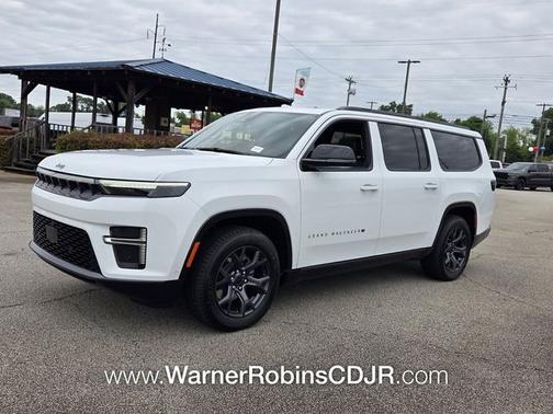 Bright White Clearcoat 2026 Jeep Grand Wagoneer L Limited Altitude