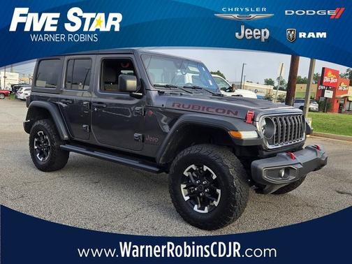 Granite Crystal Metallic Clearcoat 2024 Jeep Wrangler Rubicon