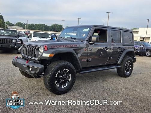 Granite Crystal Metallic Clearcoat 2024 Jeep Wrangler Rubicon