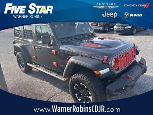 Granite Crystal Metallic Clearcoat 2024 Jeep Wrangler Rubicon