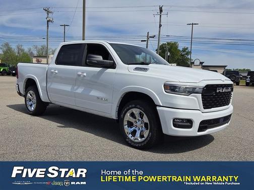 Bright White Clearcoat 2026 RAM 1500 Big Horn/Lone Star