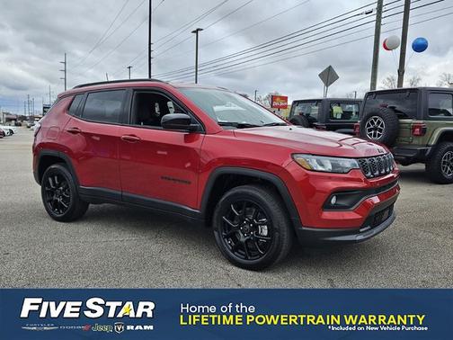 red hot pearlcoat 2026 Jeep Compass Latitude