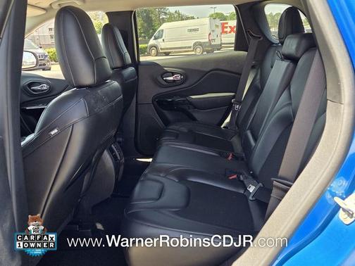 Hydro Blue Pearlcoat 2021 Jeep Cherokee Altitude