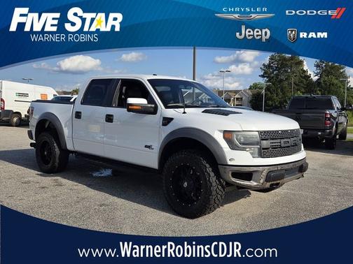 Oxford White 2014 Ford F-150 SVT Raptor