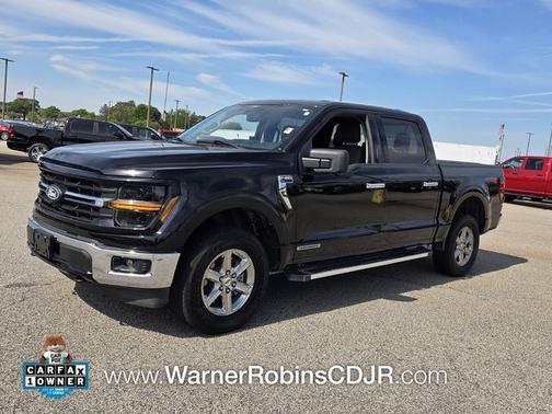 Agate Black Metallic 2024 Ford F-150 XLT