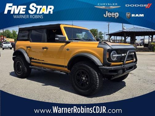 Orange Metallic 2022 Ford Bronco Wildtrak